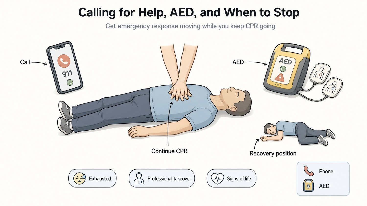CPR course illustration