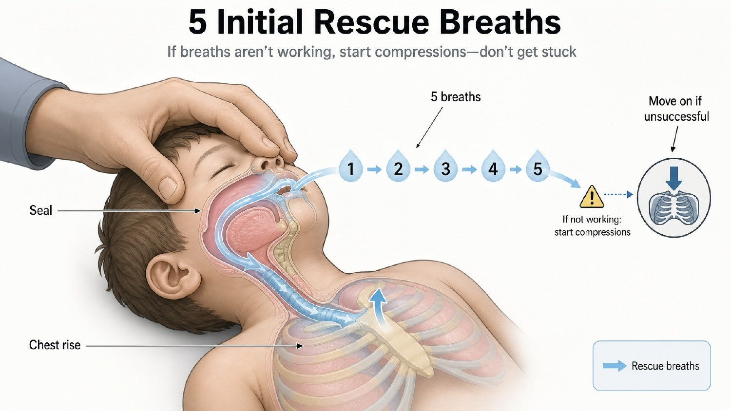 CPR Essentials visual summary, page 13